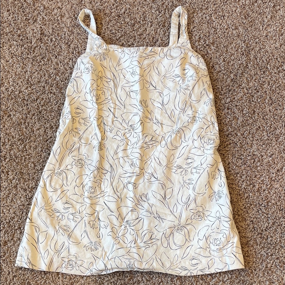 Floral Linen Dress